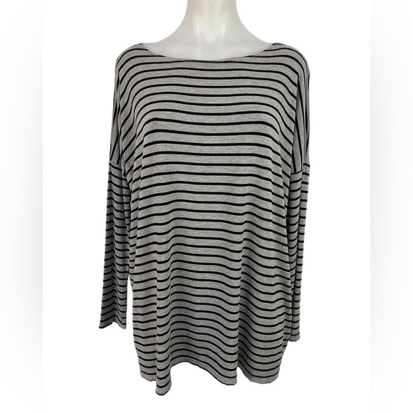 Piko 1988 Oversized long Sleeve Tee Black & Grey - Picture 2 of 10